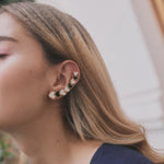 Load image into Gallery viewer, You&#39;re the Queen Punk Heart Ear Cuff
