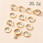 Load image into Gallery viewer, Delicate Rhinestone Arrow Open Ring Layer Midi Ring Set 13Pcs
